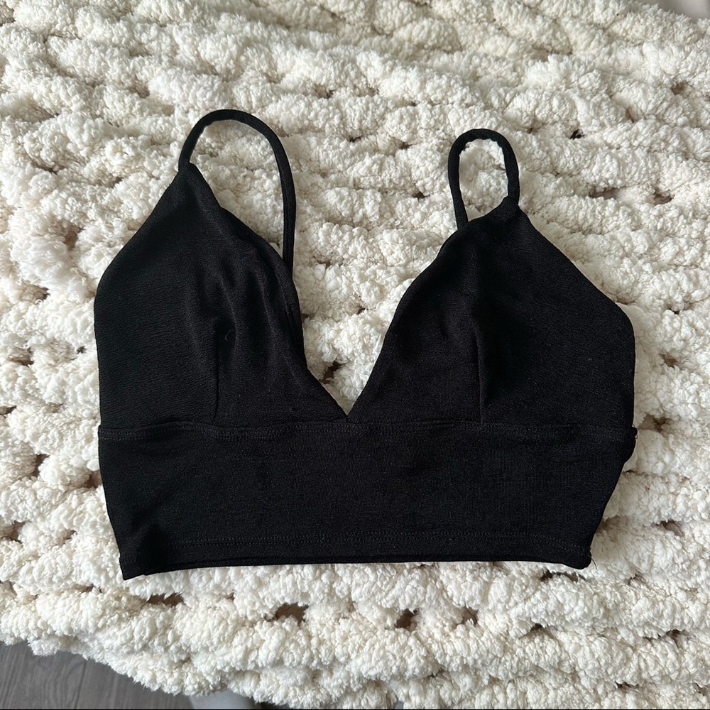 Urban Outfitters Black Crop Top